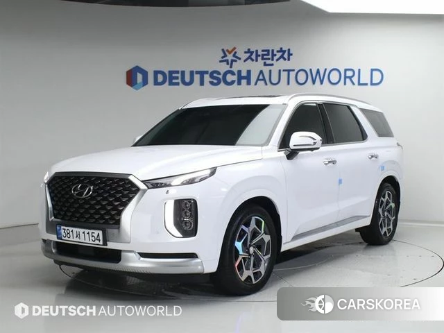 Hyundai Palisade 2021 Белый из Кореи