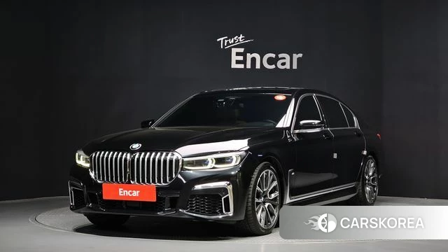 BMW 7 Series (G11) 2019 Черный из Кореи