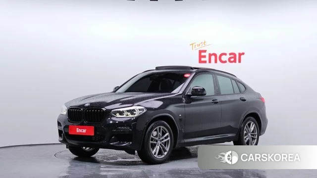 BMW X4 (G02) 2020 Черный из Кореи