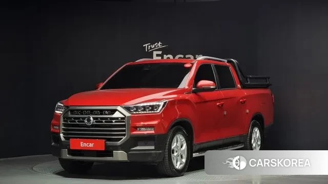 Ssangyong The New Rexton Sports Cannes 2024 Красный из Кореи