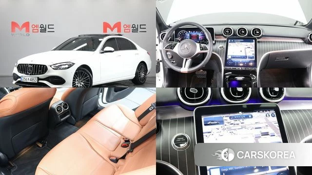 Mercedes-Benz C-Class W206 2024 Белый из Кореи