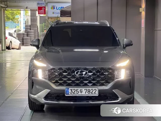 Hyundai The New Santa Fe 2020 Серый из Кореи
