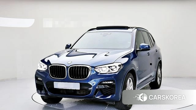 BMW X3 (G01) 2021 Синий из Кореи
