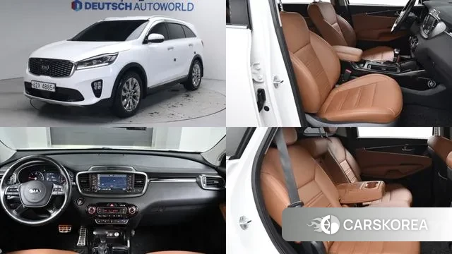 Kia The New Sorento 2018 Белый из Кореи
