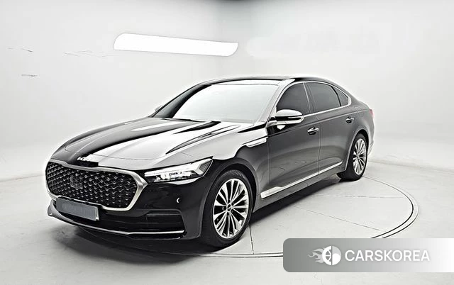 Kia The New K9 2nd generation 2022 Черный из Кореи