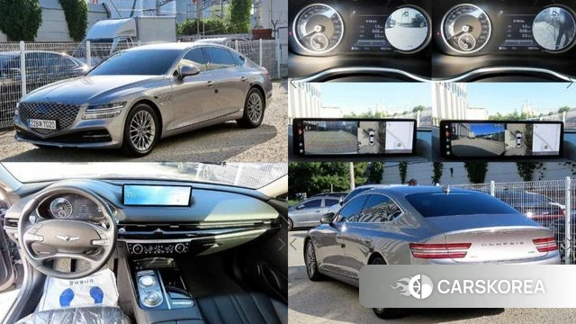 Genesis G80 (RG3) 2021 Серый из Кореи