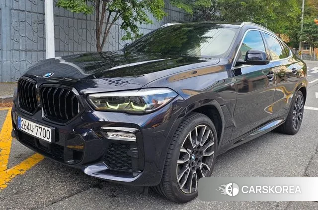 BMW X6 (G06) 2020 Синий из Кореи