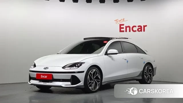 Hyundai Ionic 6 2022 Белый из Кореи