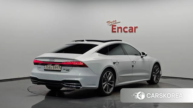 Audi A7 (4K) 2020 Белый из Кореи