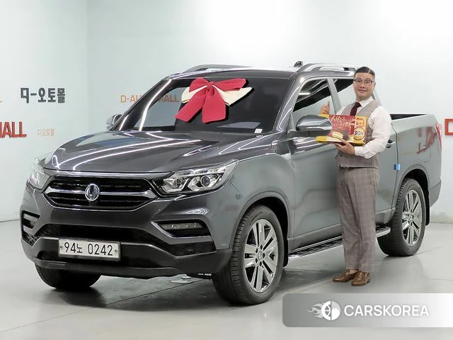 Ssangyong Rexton Sports 2019 Серый из Кореи