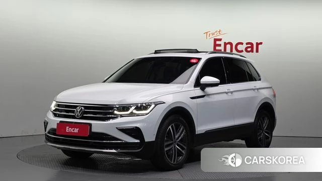 Volkswagen Tiguan second Generation 2023 Белый из Кореи