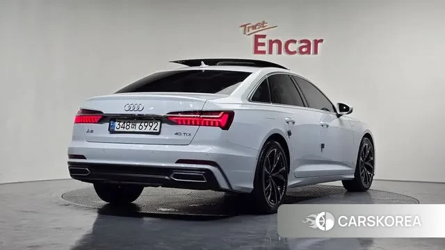 Audi A6 (C8) 2020 Белый из Кореи