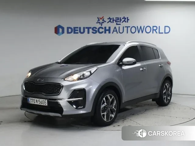 Kia Sportage The Bold 2021 Серый из Кореи