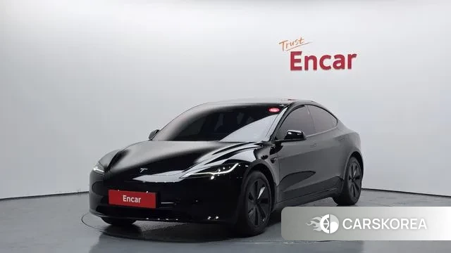 Tesla Model 3 2024 Черный из Кореи