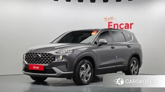 Hyundai The New Santa Fe 2022 Серый из Кореи