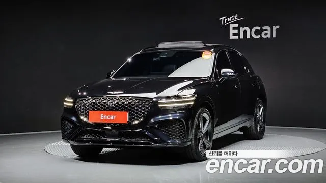 Genesis GV70 2021 Черный из Кореи