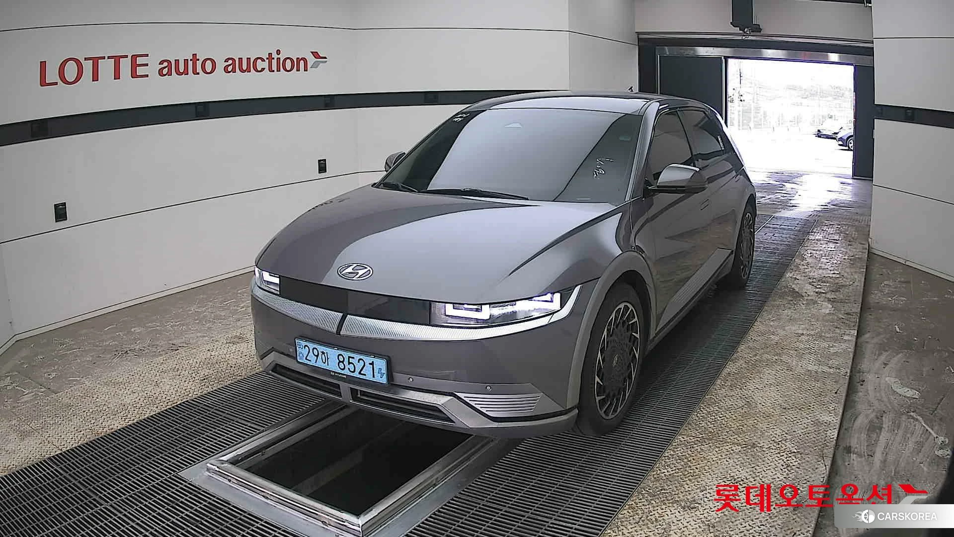 Hyundai IONIQ 5 2022 Mystic Olive Green Pearl из Кореи