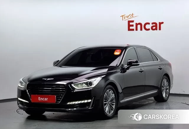 Genesis EQ900 2018 Черный из Кореи