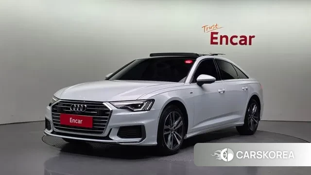 Audi A6 (C8) 2021 Белый из Кореи
