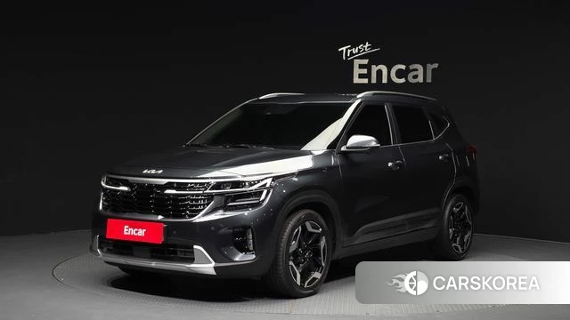 Kia The New Seltos 2022 Серый из Кореи