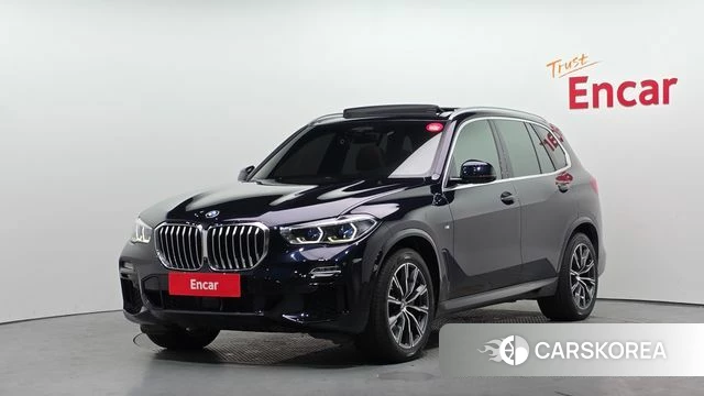 BMW X5 (G05) 2021 Черный из Кореи