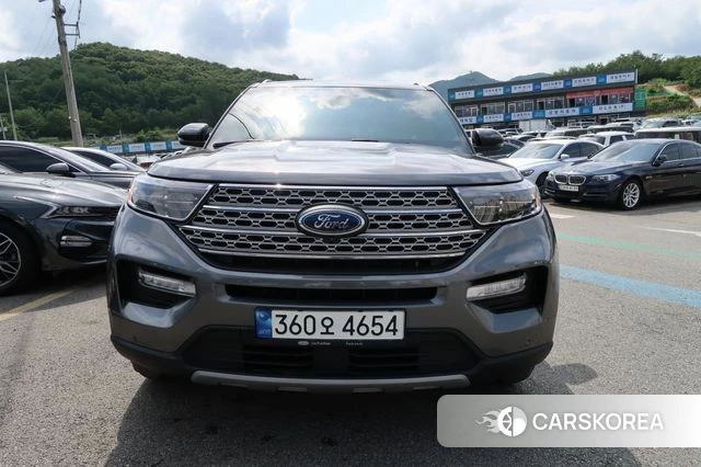 Ford Explorer 6th Generation 2022 Серый из Кореи
