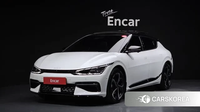 Kia EV6 2023 Белый из Кореи