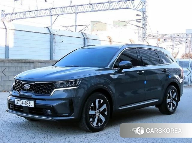 Kia Sorento 4th Generation 2021 Серый из Кореи