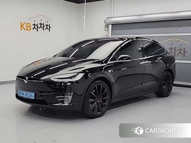 Tesla Model X 2020 Черный из Кореи