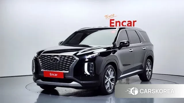 Hyundai Palisade 2021 Черный из Кореи