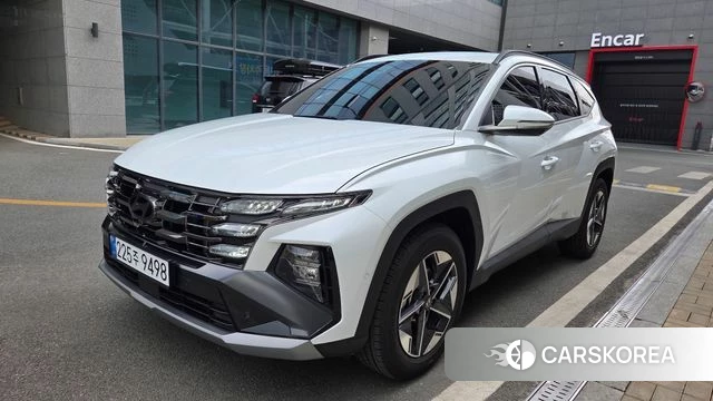 Hyundai The New Tucson Hybrid (NX4) 2025 Жемчужный цвет из Кореи