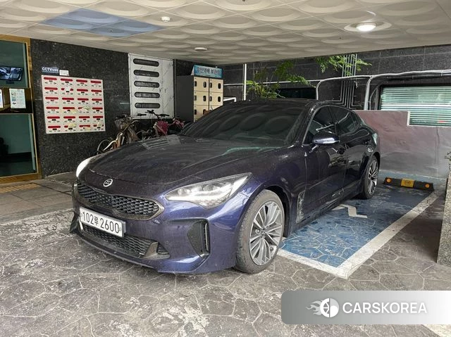 Kia Stinger 2020 Синий из Кореи