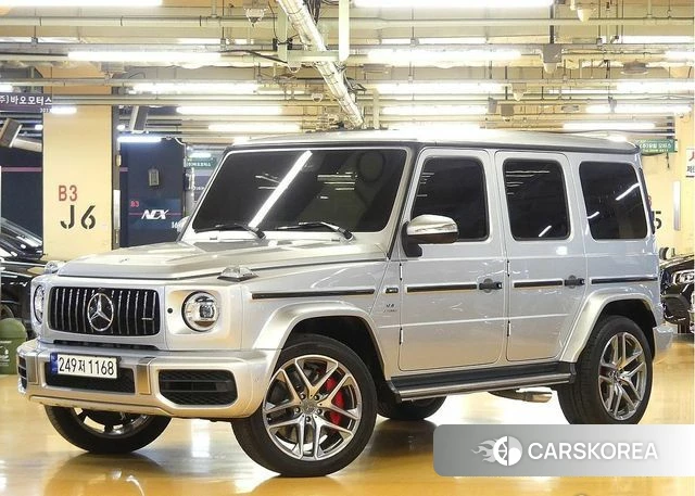 Mercedes-Benz G-Class W463b 2023 Серебряный из Кореи