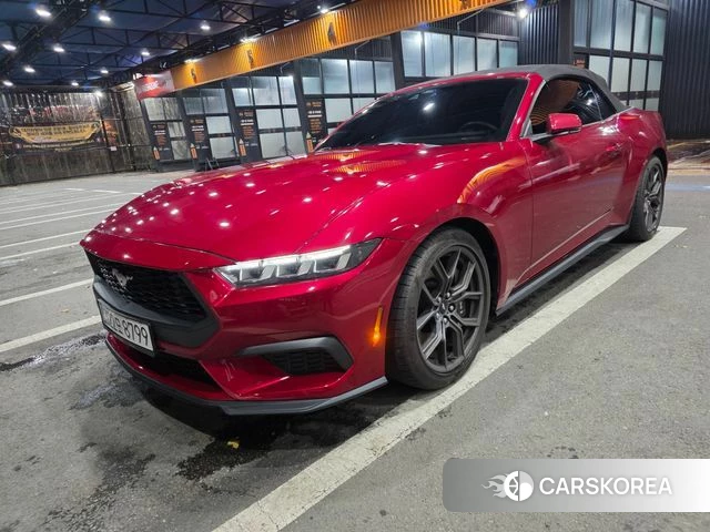Ford Mustang 7th Generation 2024 Фиолетовый из Кореи