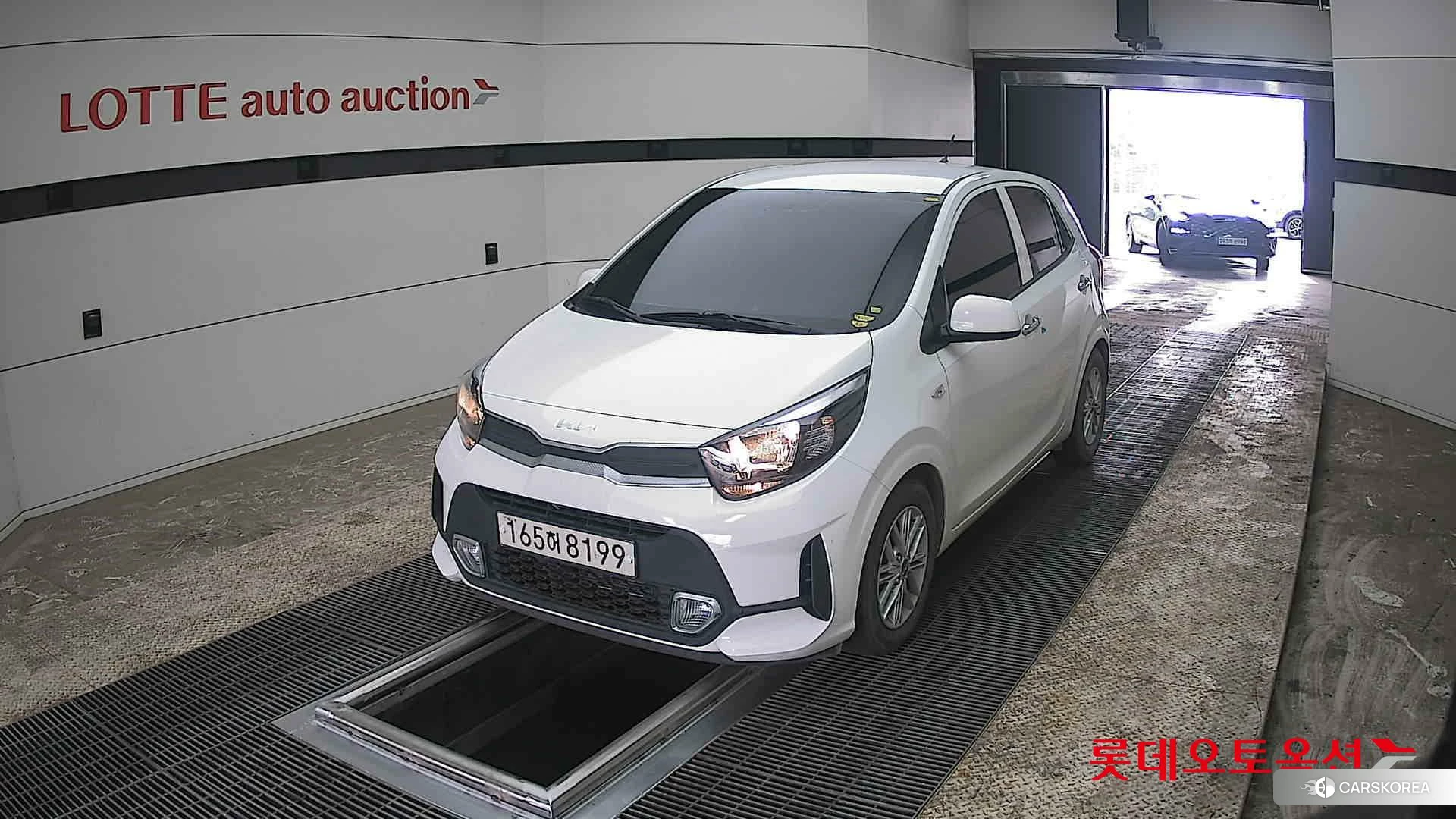 Kia Morning 2022 Clear White из Кореи