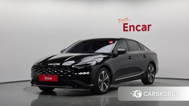 Kia K8 Hybrid 2022 Черный из Кореи