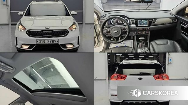Kia Niro 2018 Белый из Кореи