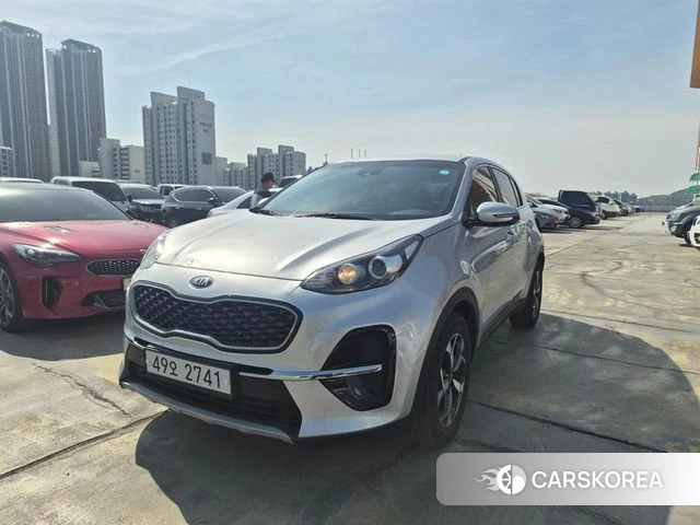 Kia Sportage The Bold 2019 Серебристо-серый из Кореи