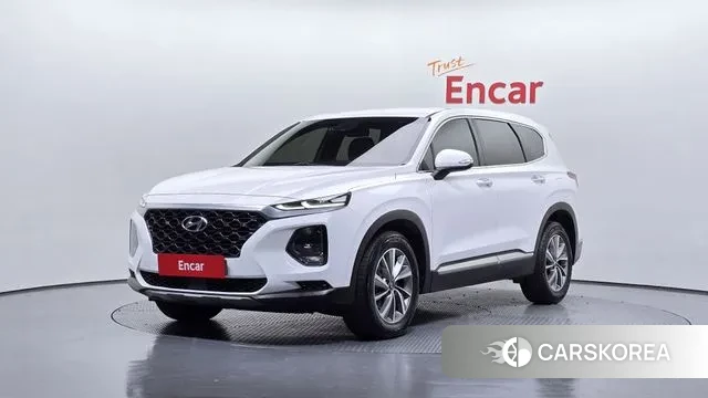 Hyundai Santa Fe TM 2019 Белый из Кореи