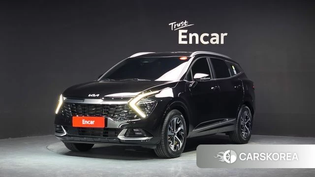 Kia Sportage 5th Generation Hybrid 2022 Черный из Кореи