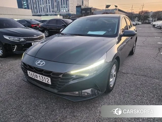 Hyundai Avante (CN7) 2021 Серый из Кореи