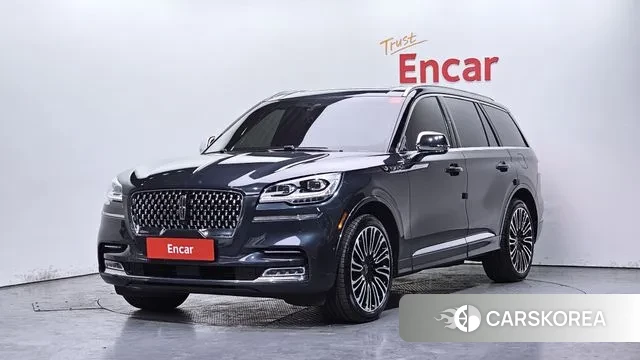 Lincoln Aviator 2nd generation 2021 Серый из Кореи