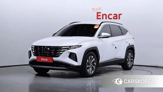 Hyundai Tucson Hybrid (NX4) 2023 Белый из Кореи