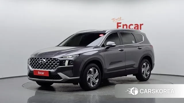Hyundai The New Santa Fe 2021 Серый из Кореи