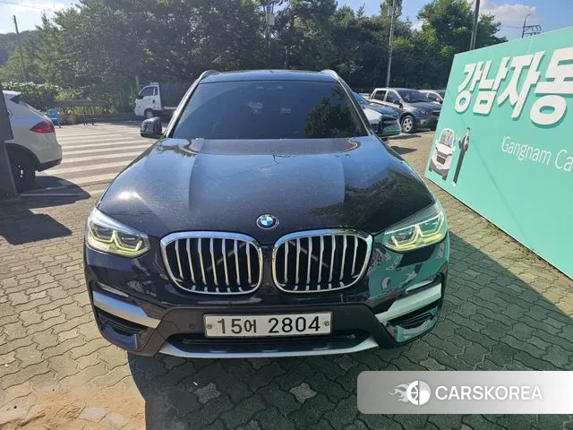BMW X3 (G01) 2018 Черный из Кореи