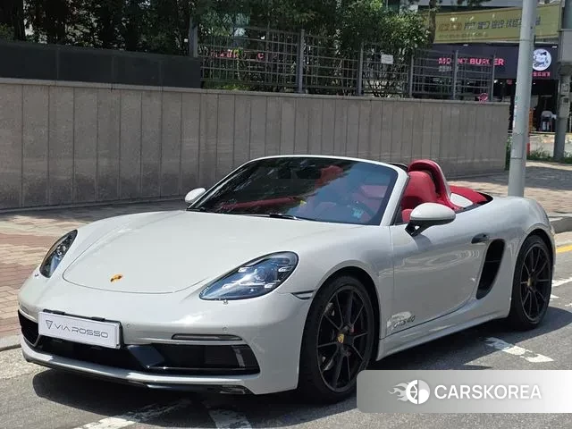 Porsche 718 Boxster 2022 Серый из Кореи