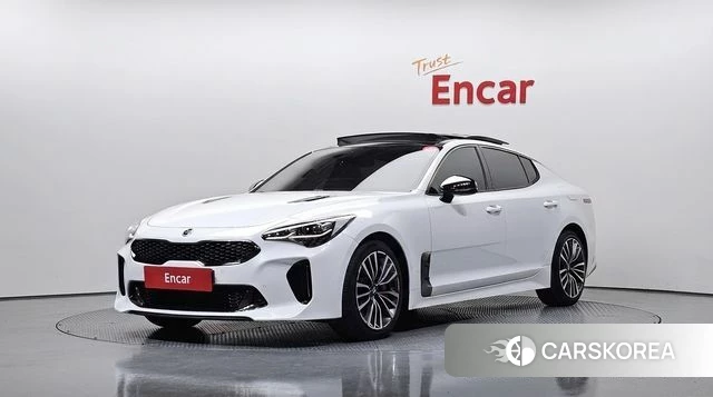 Kia Stinger 2018 Белый из Кореи