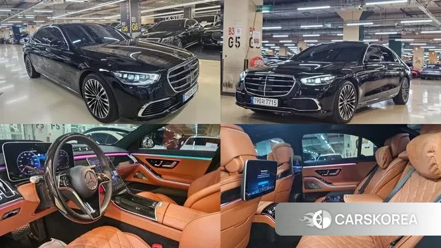 Mercedes-Benz S-Class W223 2022 Черный из Кореи