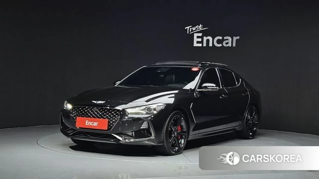 Genesis G70 2018 Черный из Кореи