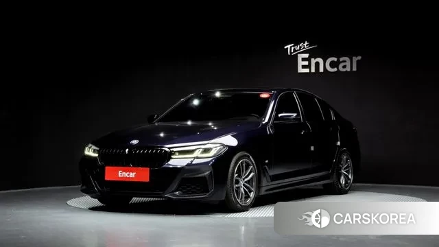 BMW 5 Series (G30) 2022 Черный из Кореи